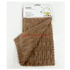Coffee series Waffle embroidery towel with strong water absorption, kitchen cleaning cloth Item Picture